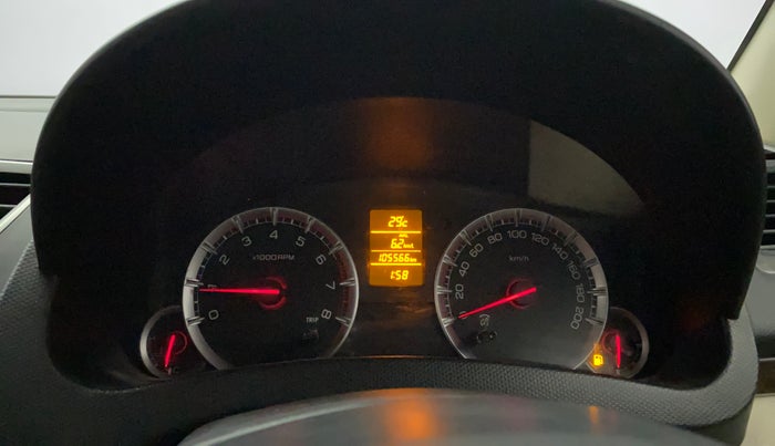 2015 Maruti Swift Dzire ZXI, Petrol, Manual, 1,05,566 km, Odometer Image