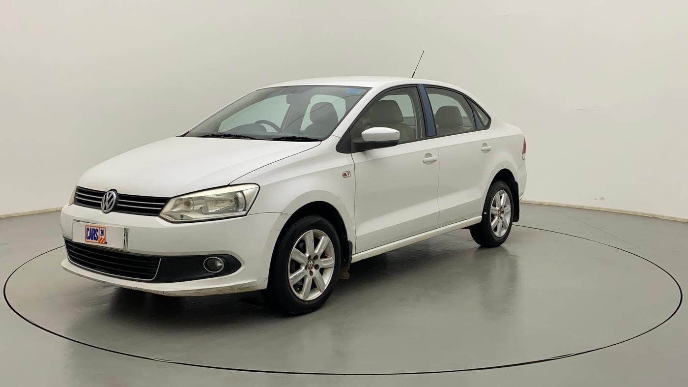 2011 Volkswagen Vento HIGHLINE PETROL AT, Petrol, Automatic, 60,391 km, Left Front Diagonal
