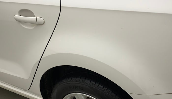 2011 Volkswagen Vento HIGHLINE PETROL AT, Petrol, Automatic, 60,391 km, Left quarter panel - Slightly dented