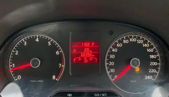 2011 Volkswagen Vento HIGHLINE PETROL AT, Petrol, Automatic, 60,391 km, Odometer Image