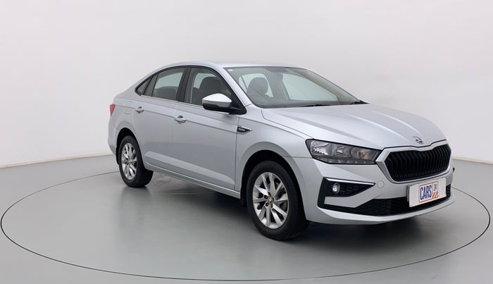 2022 Skoda SLAVIA AMBITION 1.0L TSI MT, Petrol, Manual, 7,270 km, Right Front Diagonal