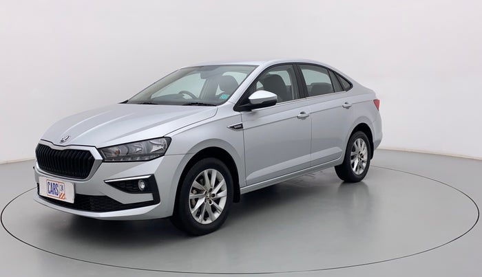 2022 Skoda SLAVIA AMBITION 1.0L TSI MT, Petrol, Manual, 7,270 km, Left Front Diagonal