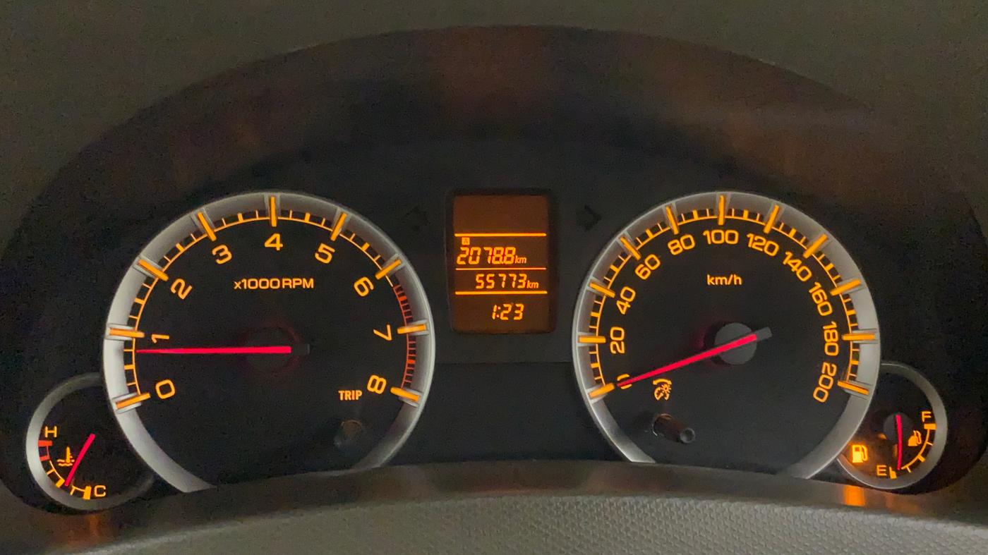 2013 Maruti Ertiga VXI, Petrol, Manual, 55,773 km, Odometer Image