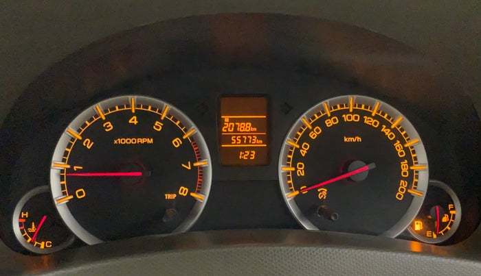 2013 Maruti Ertiga VXI, Petrol, Manual, 55,773 km, Odometer Image