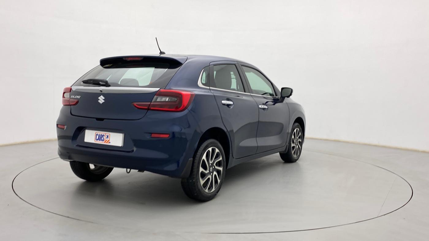 2022 Maruti Baleno ALPHA PETROL 1.2, Petrol, Manual, 7,353 km, Right Back Diagonal