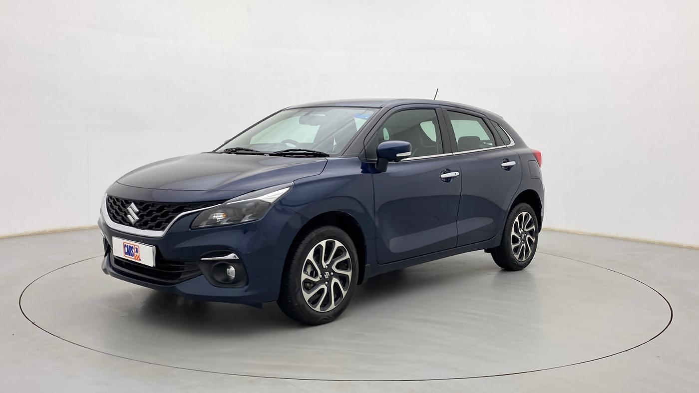 2022 Maruti Baleno ALPHA PETROL 1.2, Petrol, Manual, 7,353 km, Left Front Diagonal