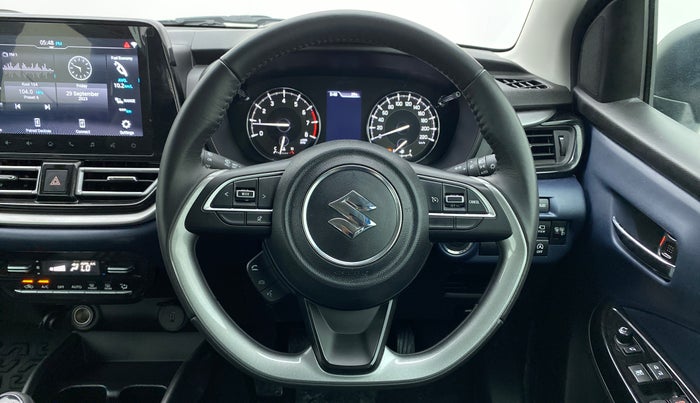 2022 Maruti Baleno ALPHA PETROL 1.2, Petrol, Manual, 7,353 km, Steering Wheel Close Up