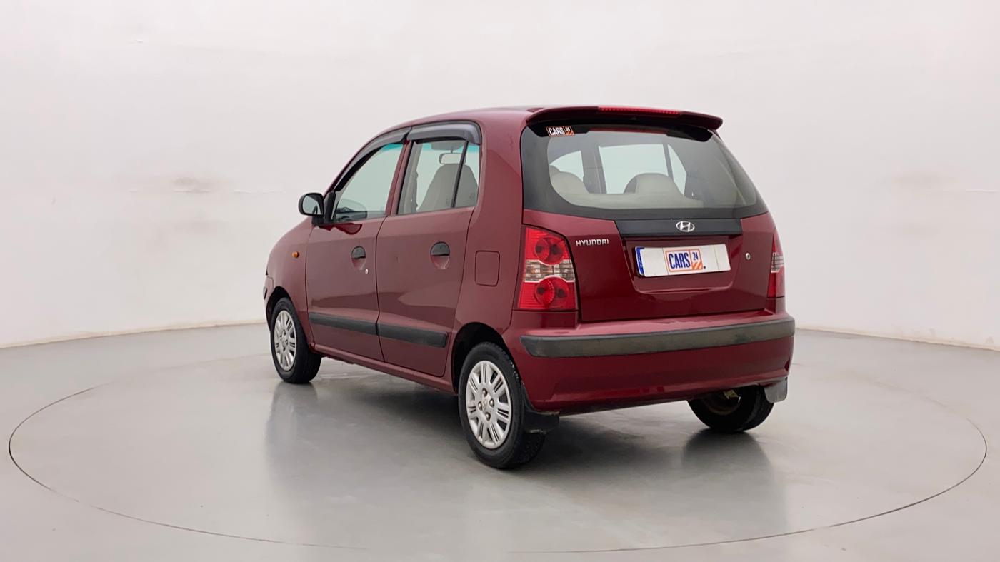 2010 Hyundai Santro Xing GLS, Petrol, Manual, 60,050 km, Left Back Diagonal