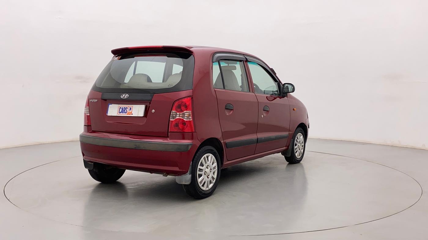 2010 Hyundai Santro Xing GLS, Petrol, Manual, 60,050 km, Right Back Diagonal