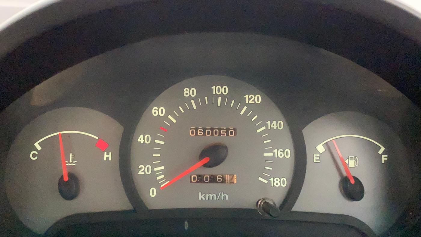 2010 Hyundai Santro Xing GLS, Petrol, Manual, 60,050 km, Odometer Image