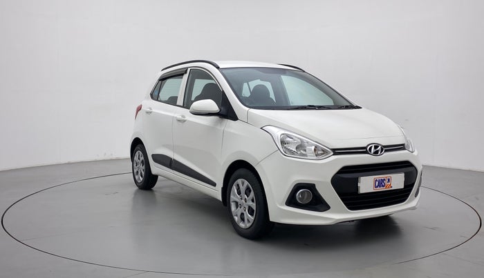2016 Hyundai Grand i10 SPORTZ 1.2 KAPPA VTVT, Petrol, Manual, 71,806 km, Right Front Diagonal