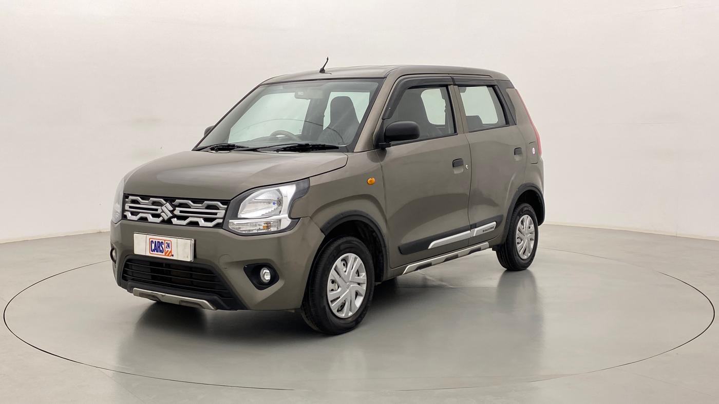 2020 Maruti New Wagon-R LXI CNG (O) 1.0, CNG, Manual, 63,274 km, Left Front Diagonal