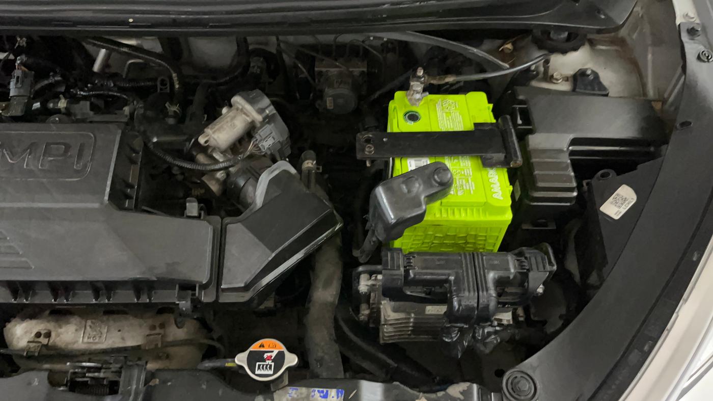 2021 Hyundai NEW SANTRO SPORTZ AMT, Petrol, Automatic, 24,590 km, Engine View - Left