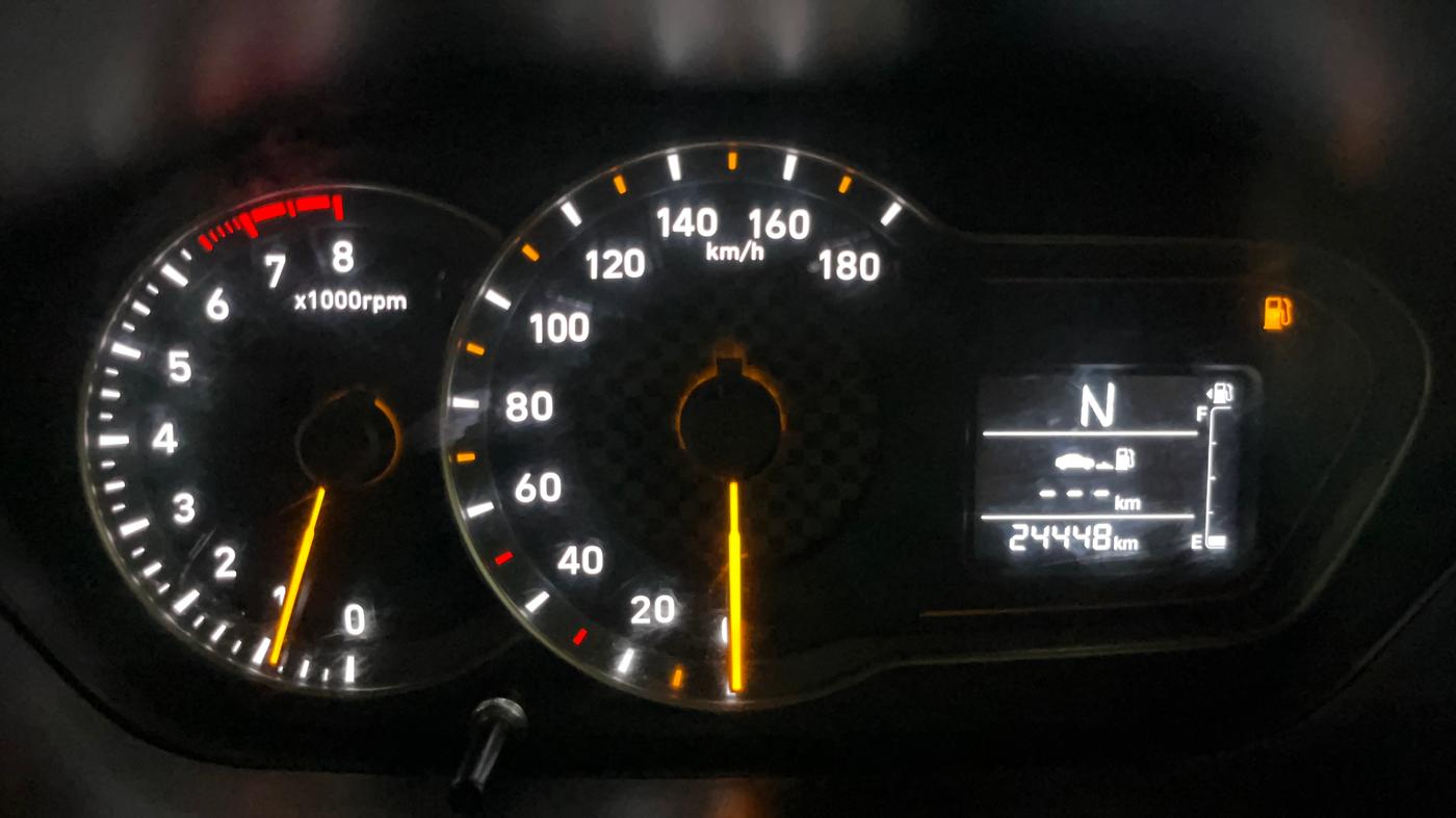2021 Hyundai NEW SANTRO SPORTZ AMT, Petrol, Automatic, 24,590 km, Odometer Image