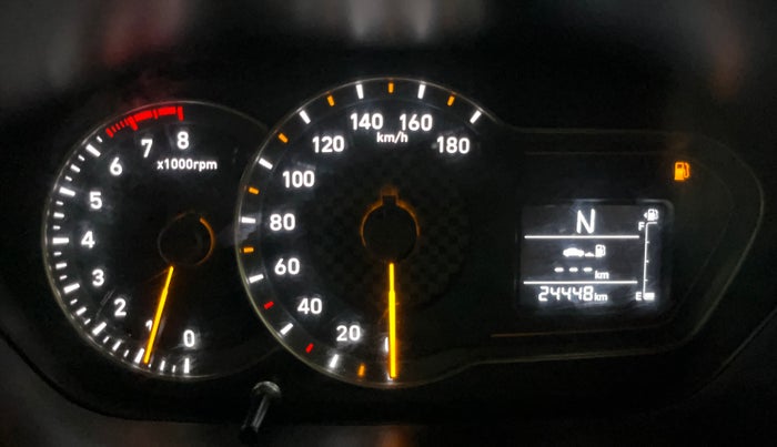 2021 Hyundai NEW SANTRO SPORTZ AMT, Petrol, Automatic, 24,440 km, Odometer Image