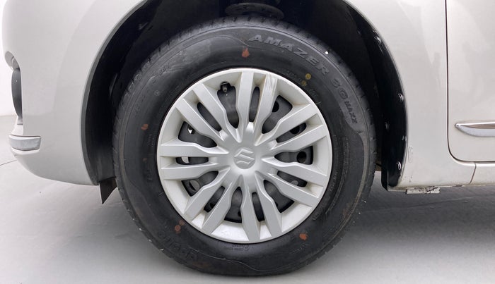 2019 Maruti Dzire VXI AMT, Petrol, Automatic, 15,517 km, Left Front Wheel
