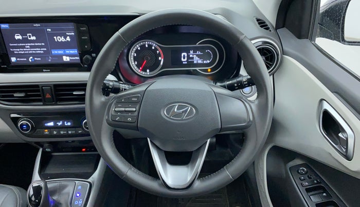 2020 Hyundai GRAND I10 NIOS ASTA AMT 1.2 KAPPA VTVT, Petrol, Automatic, 30,197 km, Steering Wheel Close Up
