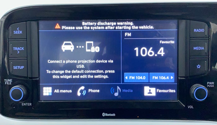 2020 Hyundai GRAND I10 NIOS ASTA AMT 1.2 KAPPA VTVT, Petrol, Automatic, 30,197 km, Touchscreen Infotainment System