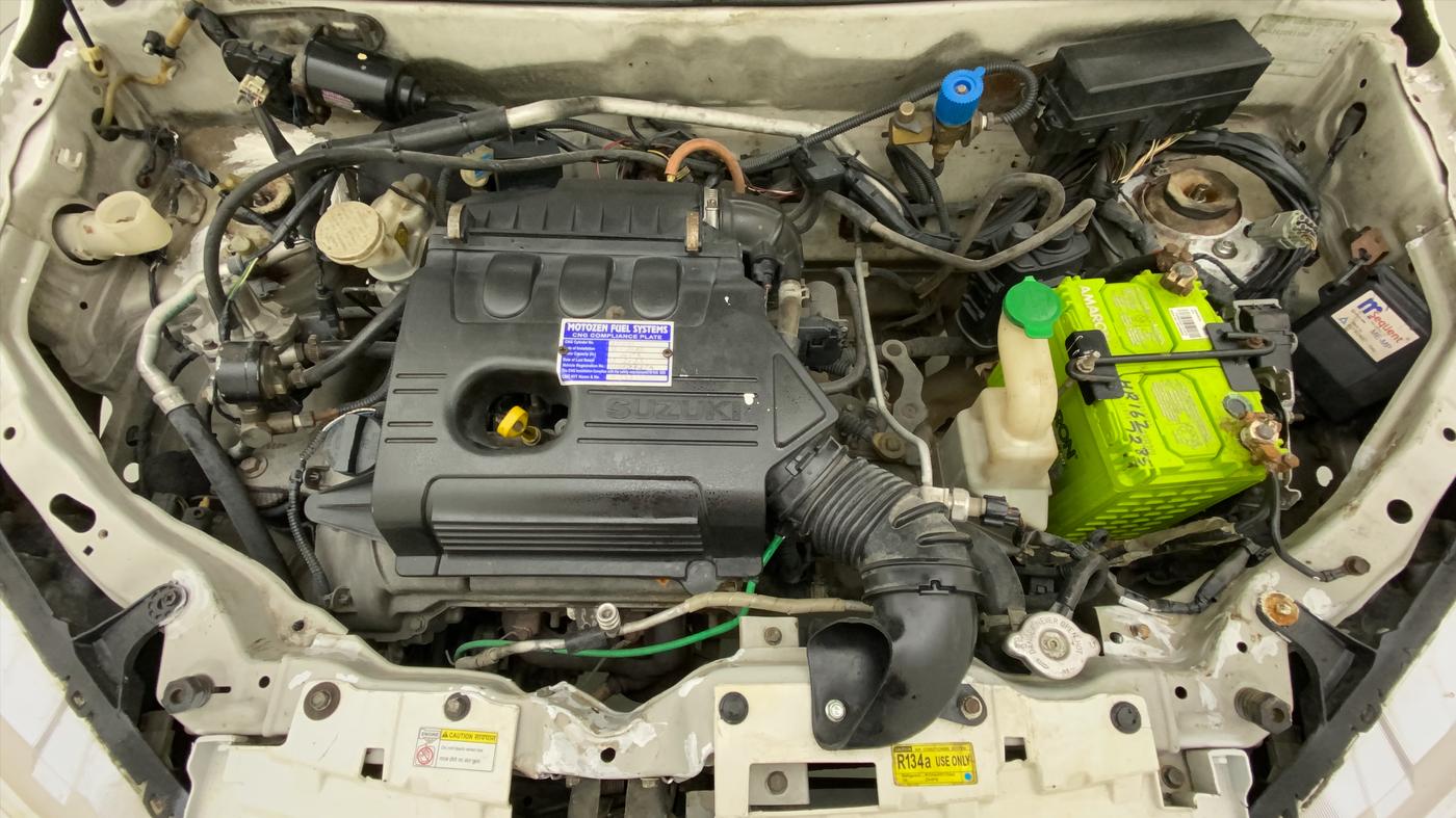 2016 Maruti Alto K10 VXI, CNG, Manual, 78,597 km, Open Bonet