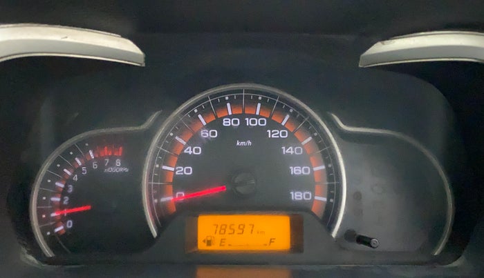 2016 Maruti Alto K10 VXI, CNG, Manual, 78,597 km, Odometer Image