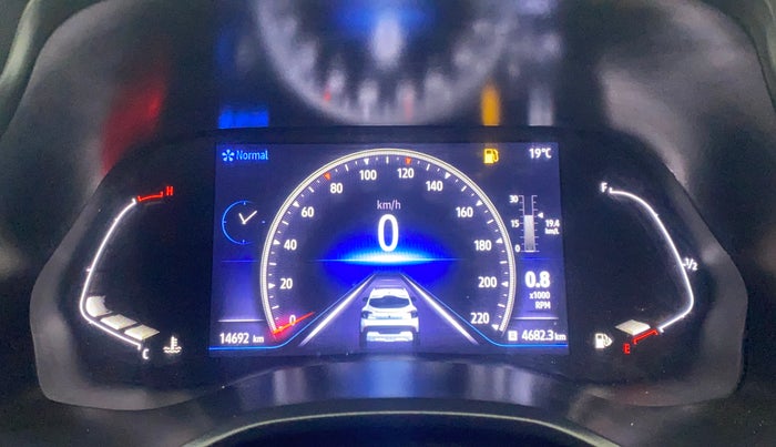 2025 Renault Kiger RXZ MT, Petrol, Manual, 14,691 km, Odometer Image