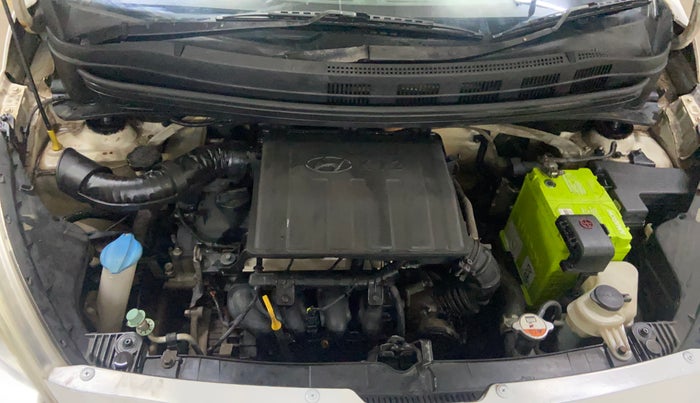 2015 Hyundai Grand i10 SPORTZ 1.2 KAPPA VTVT, Petrol, Manual, 78,371 km, Engine View