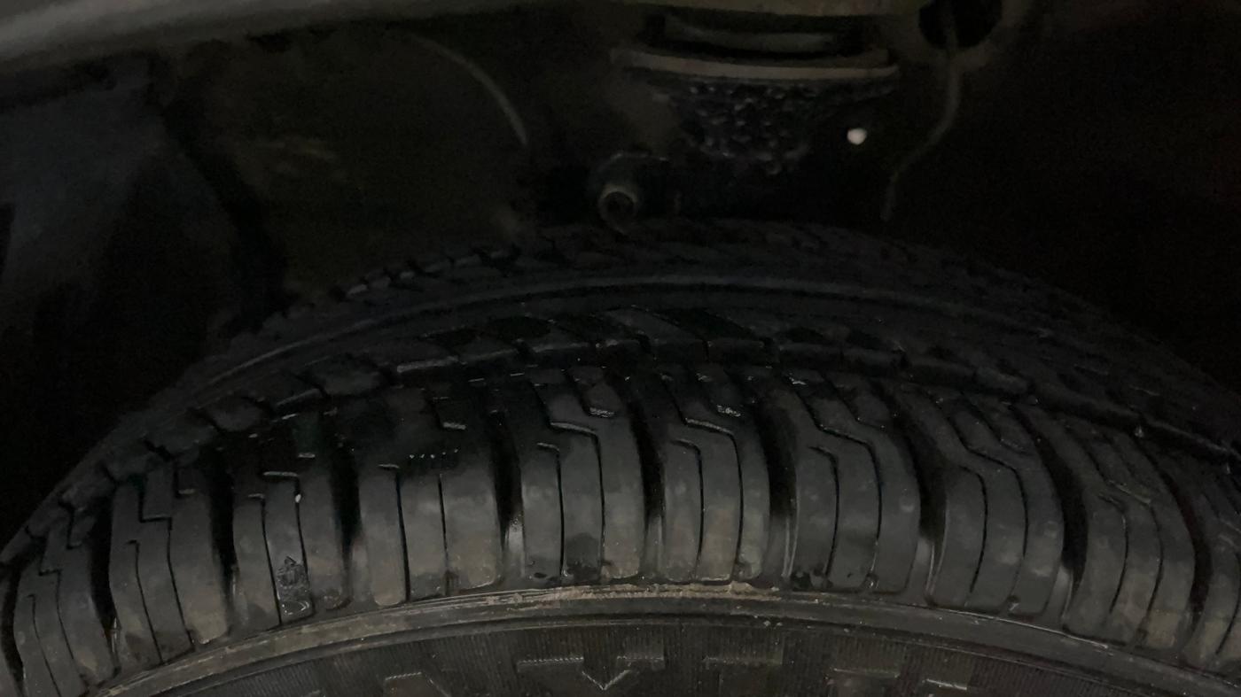2021 Maruti S PRESSO VXI CNG, CNG, Manual, 65,152 km, Left Front Tyre Tread