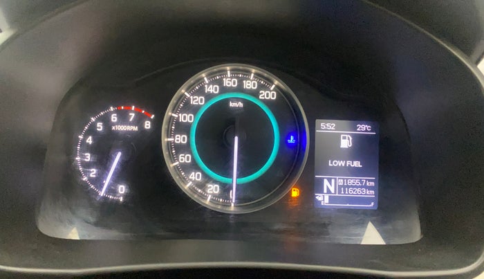 2017 Maruti IGNIS ZETA 1.2 AMT, Petrol, Automatic, 1,16,251 km, Odometer Image