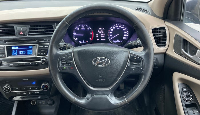 2015 Hyundai Elite i20 ASTA 1.4 CRDI, Diesel, Manual, 99,091 km, Steering Wheel Close Up