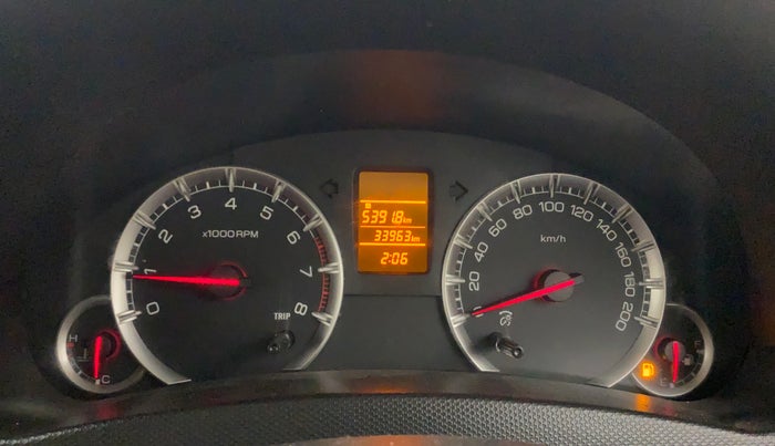 2016 Maruti Swift Dzire VXI, Petrol, Manual, 33,917 km, Odometer Image