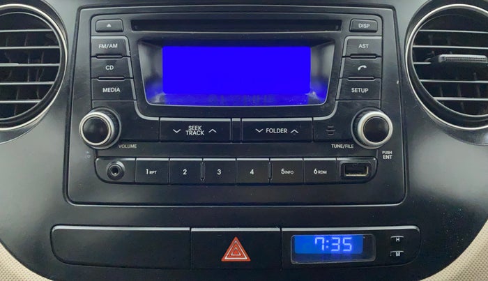 2015 Hyundai Grand i10 MAGNA 1.2 KAPPA VTVT, Petrol, Manual, 66,563 km, Infotainment System