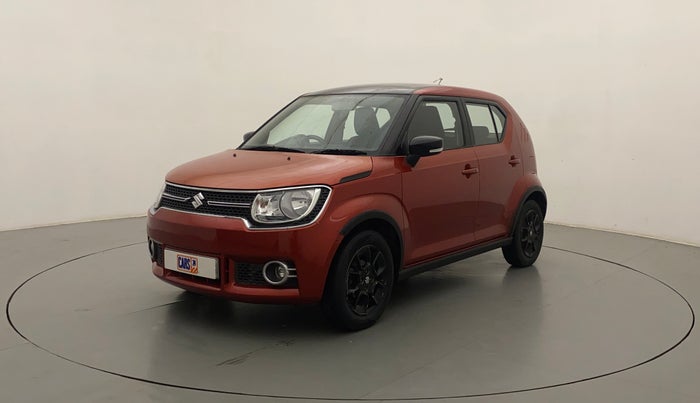 2017 Maruti IGNIS ZETA 1.2 AMT DUAL TONE, Petrol, Automatic, 38,048 km, Left Front Diagonal