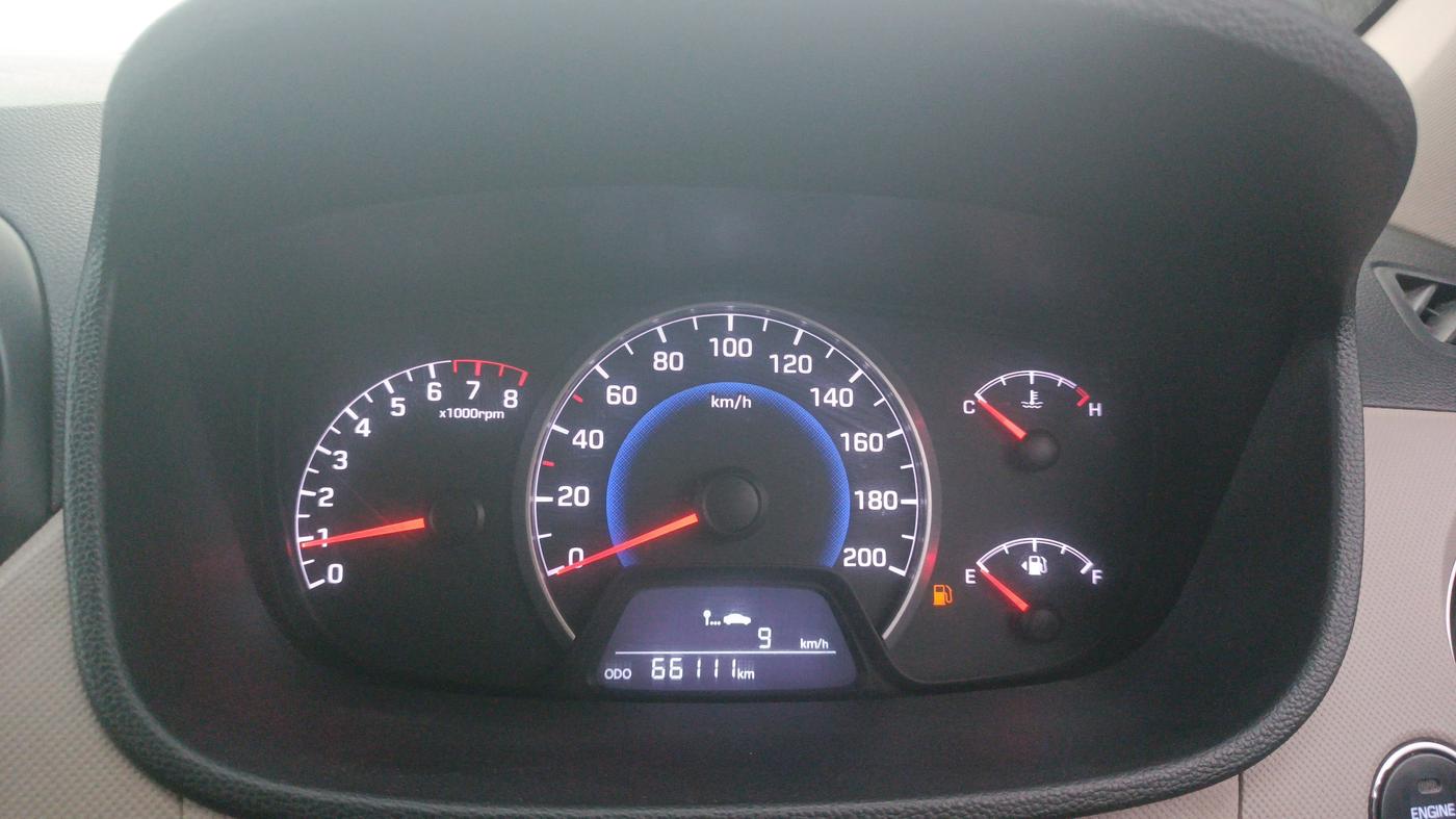 2014 Hyundai Grand i10 ASTA AT 1.2 KAPPA VTVT, Petrol, Automatic, 66,107 km, Odometer Image