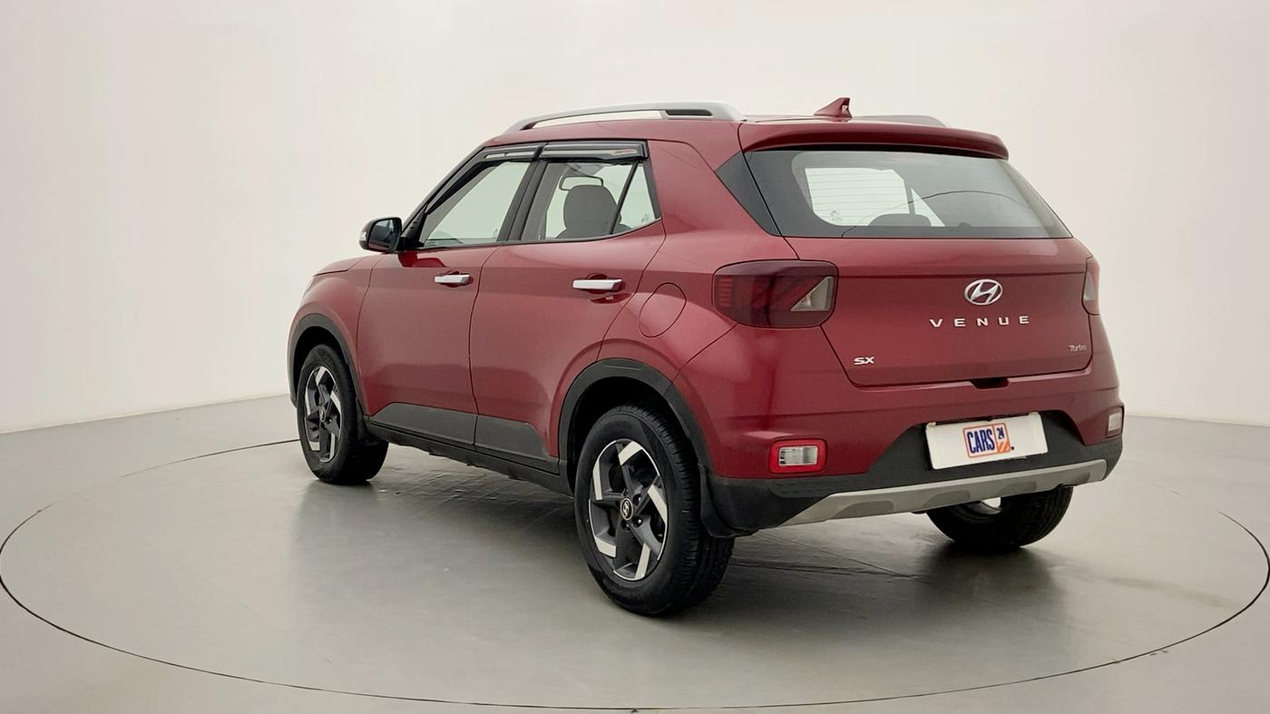 2019 Hyundai VENUE 1.0 TURBO GDI SX+ AT, Petrol, Automatic, 24,576 km, Left Back Diagonal