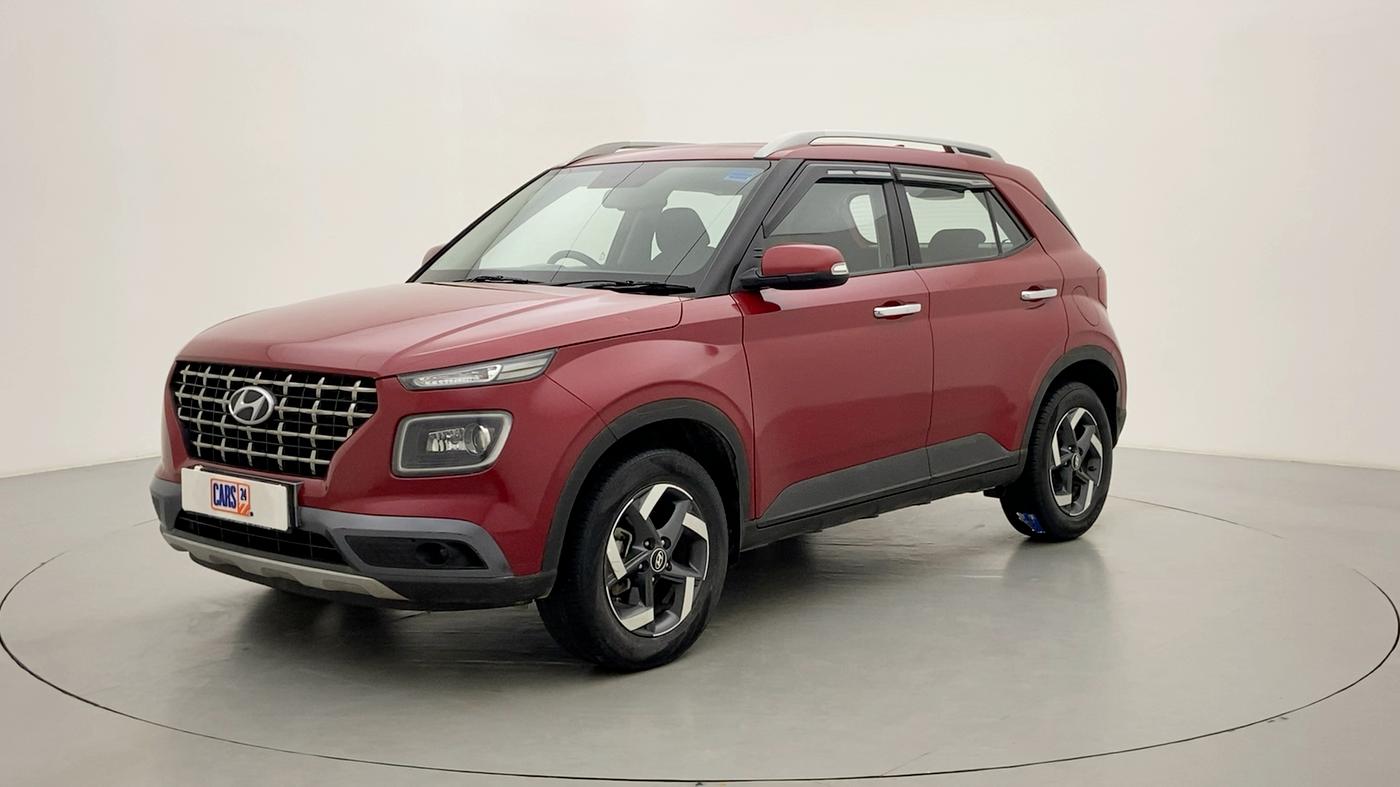 2019 Hyundai VENUE 1.0 TURBO GDI SX+ AT, Petrol, Automatic, 24,576 km, Left Front Diagonal