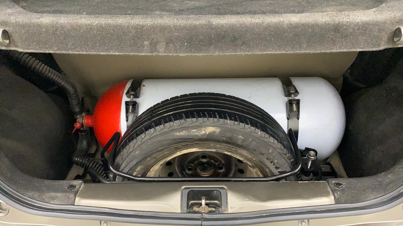 2020 Maruti New Wagon-R LXI CNG (O) 1.0, CNG, Manual, 72,472 km, Boot Inside