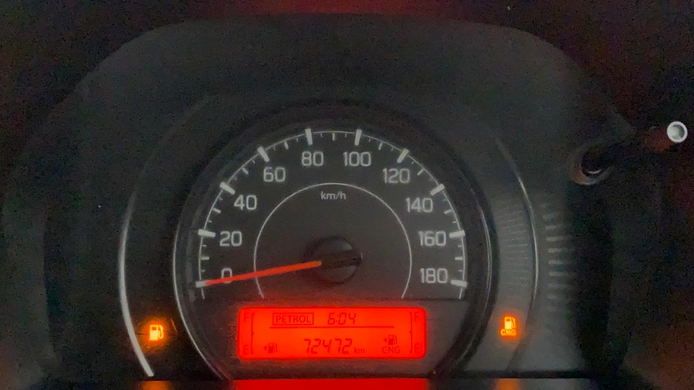 2020 Maruti New Wagon-R LXI CNG (O) 1.0, CNG, Manual, 72,472 km, Odometer Image