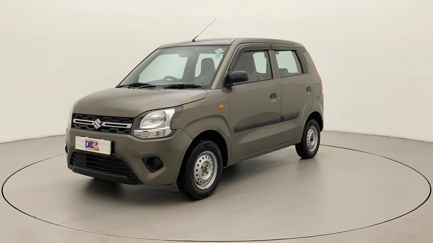 2020 Maruti New Wagon-R LXI CNG (O) 1.0, CNG, Manual, 72,472 km, Left Front Diagonal