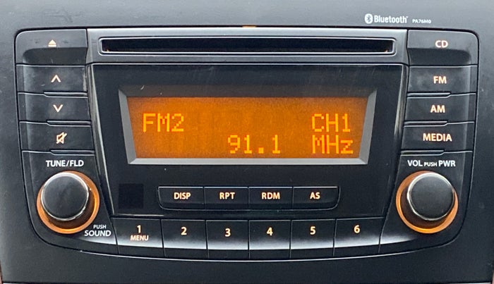2017 Maruti Celerio ZXI OPT, Petrol, Manual, 79,026 km, Infotainment System