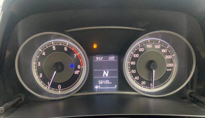 2017 Maruti Dzire ZXI AMT, Petrol, Automatic, 56,388 km, Odometer Image