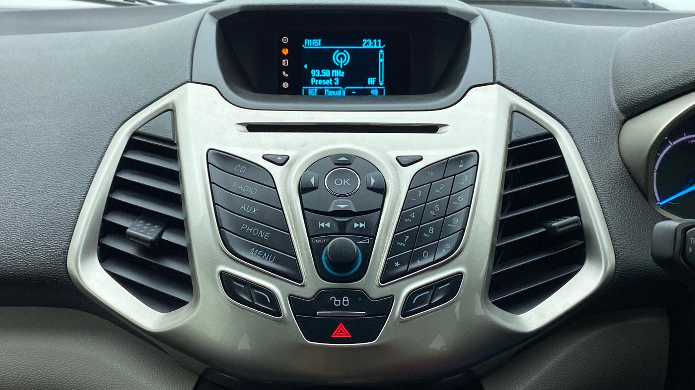 2014 Ford Ecosport 1.5TITANIUM TDCI, Diesel, Manual, 59,017 km, Infotainment System