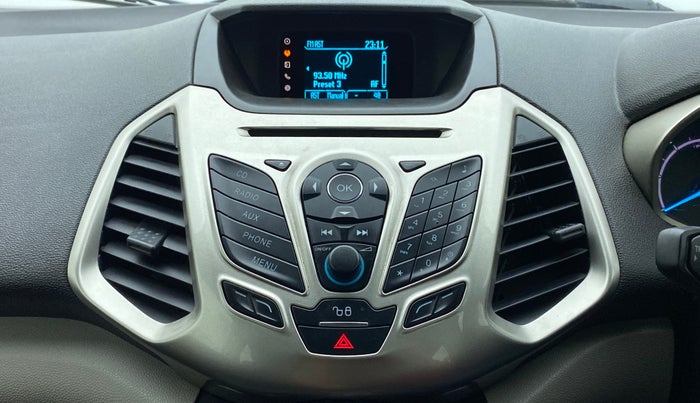 2014 Ford Ecosport 1.5TITANIUM TDCI, Diesel, Manual, 59,017 km, Infotainment System
