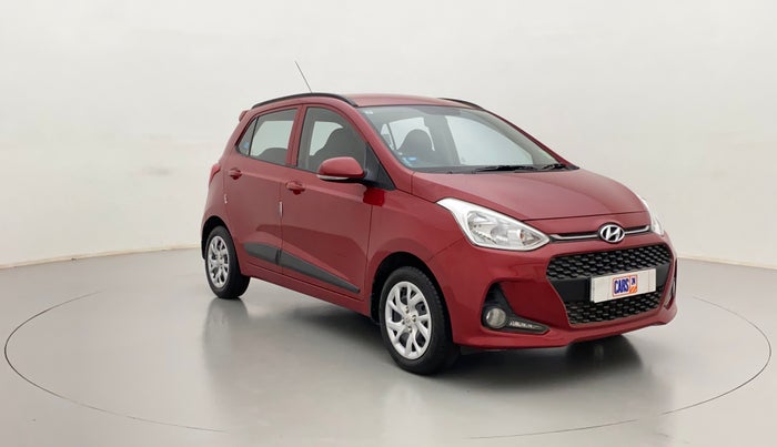 2019 Hyundai Grand i10 SPORTZ 1.2 KAPPA VTVT, Petrol, Manual, 2,126 km, Right Front Diagonal