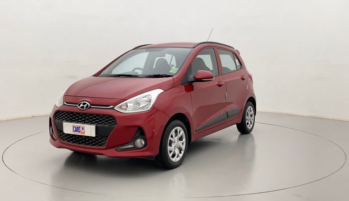 2019 Hyundai Grand i10 SPORTZ 1.2 KAPPA VTVT, Petrol, Manual, 2,126 km, Left Front Diagonal