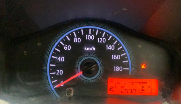 2018 Datsun Redi Go S 1.0, Petrol, Manual, 25,381 km, Odometer Image