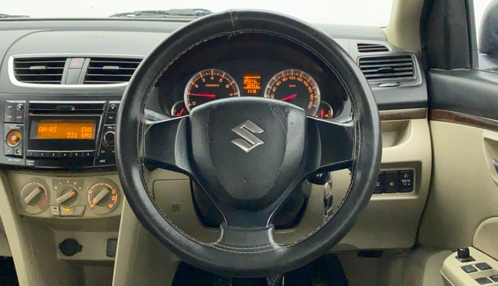 2015 Maruti Swift Dzire VXI, Petrol, Manual, 62,441 km, Steering Wheel Close Up