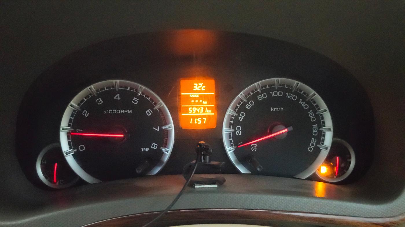 2013 Maruti Ertiga ZXI, Petrol, Manual, 59,431 km, Odometer Image