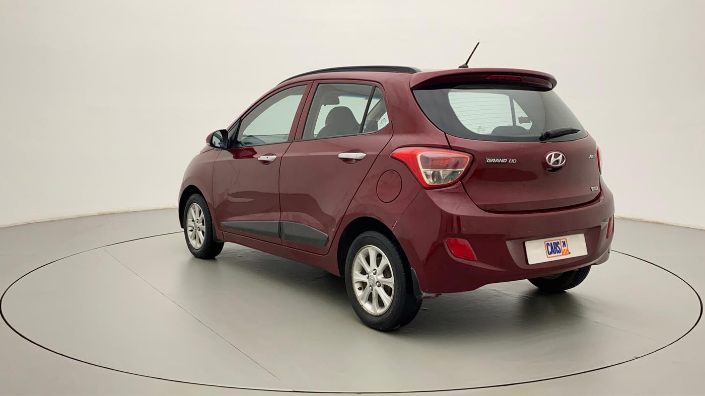 2014 Hyundai Grand i10 ASTA AT 1.2 KAPPA VTVT, Petrol, Automatic, 26,642 km, Left Back Diagonal