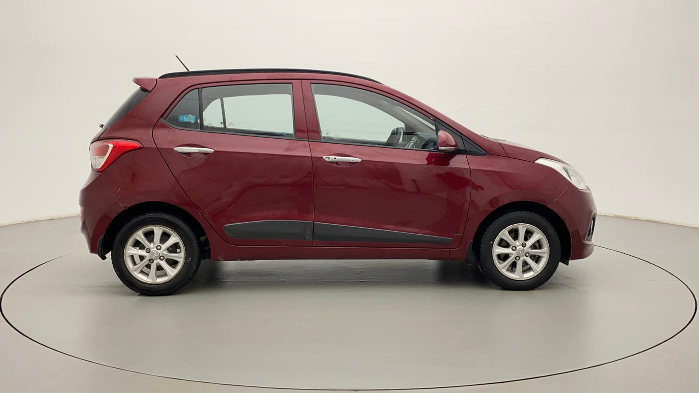 2014 Hyundai Grand i10 ASTA AT 1.2 KAPPA VTVT, Petrol, Automatic, 26,642 km, Right Side View