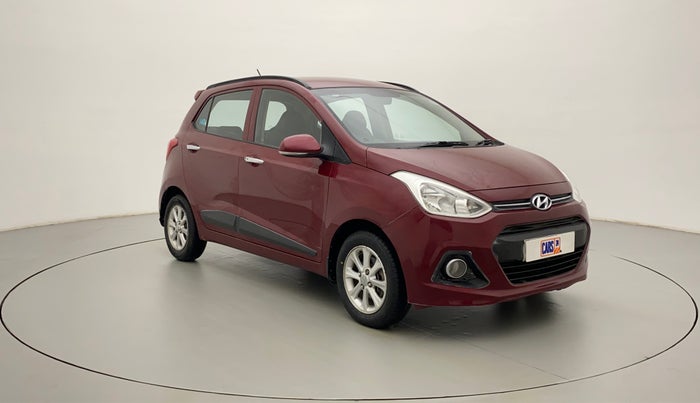 2014 Hyundai Grand i10 ASTA AT 1.2 KAPPA VTVT, Petrol, Automatic, 26,642 km, Right Front Diagonal